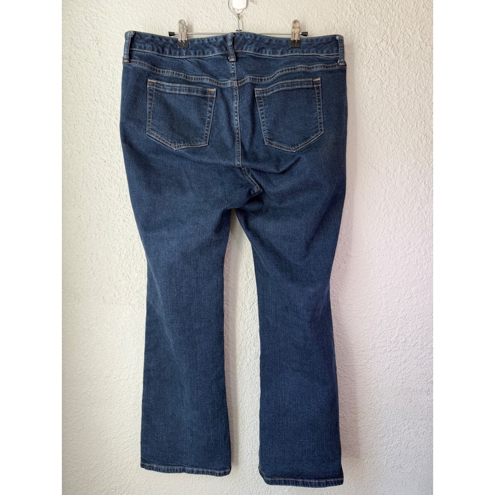 Torrid Denim Bootcut Jeans Dark Wash Plus Size 16S Short Petite - Picture 2 of 4